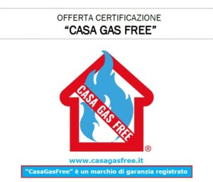 Casa Gas free certificazione